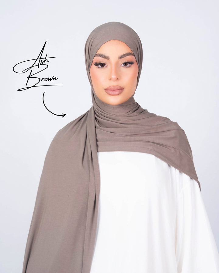 Bamboo Jersey Hijab