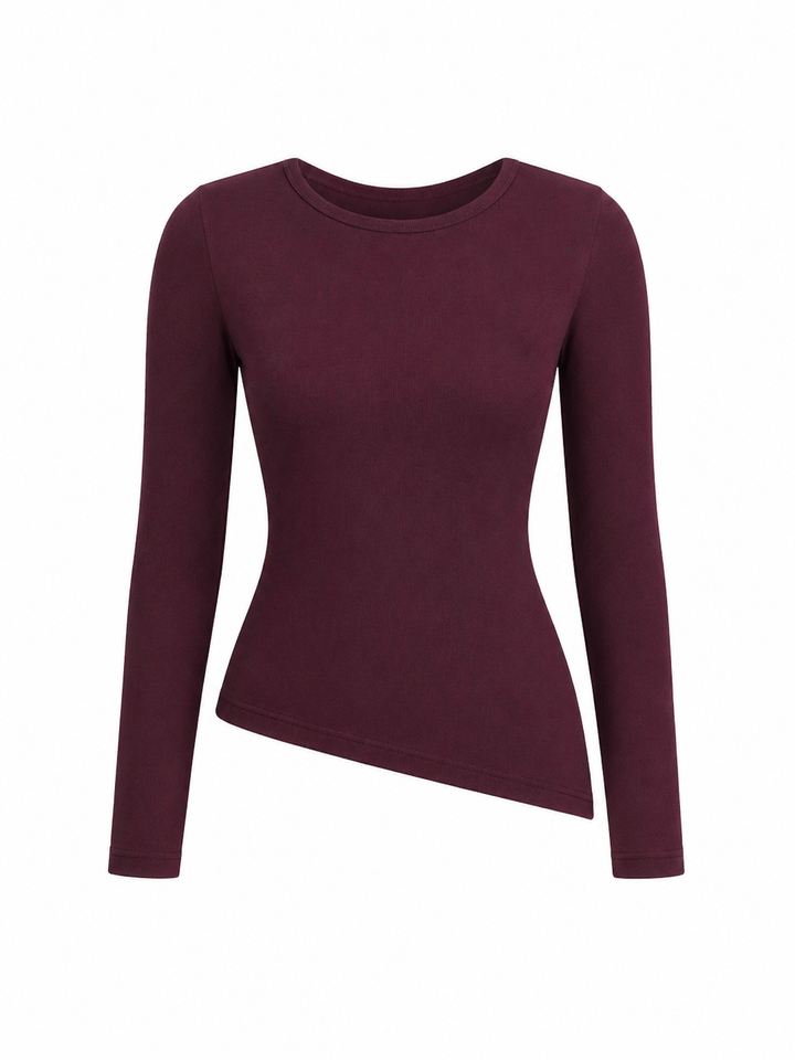 Asymmetrical Knit Top