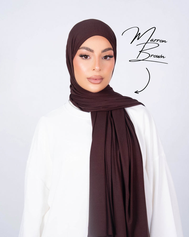 Bamboo Jersey Hijab