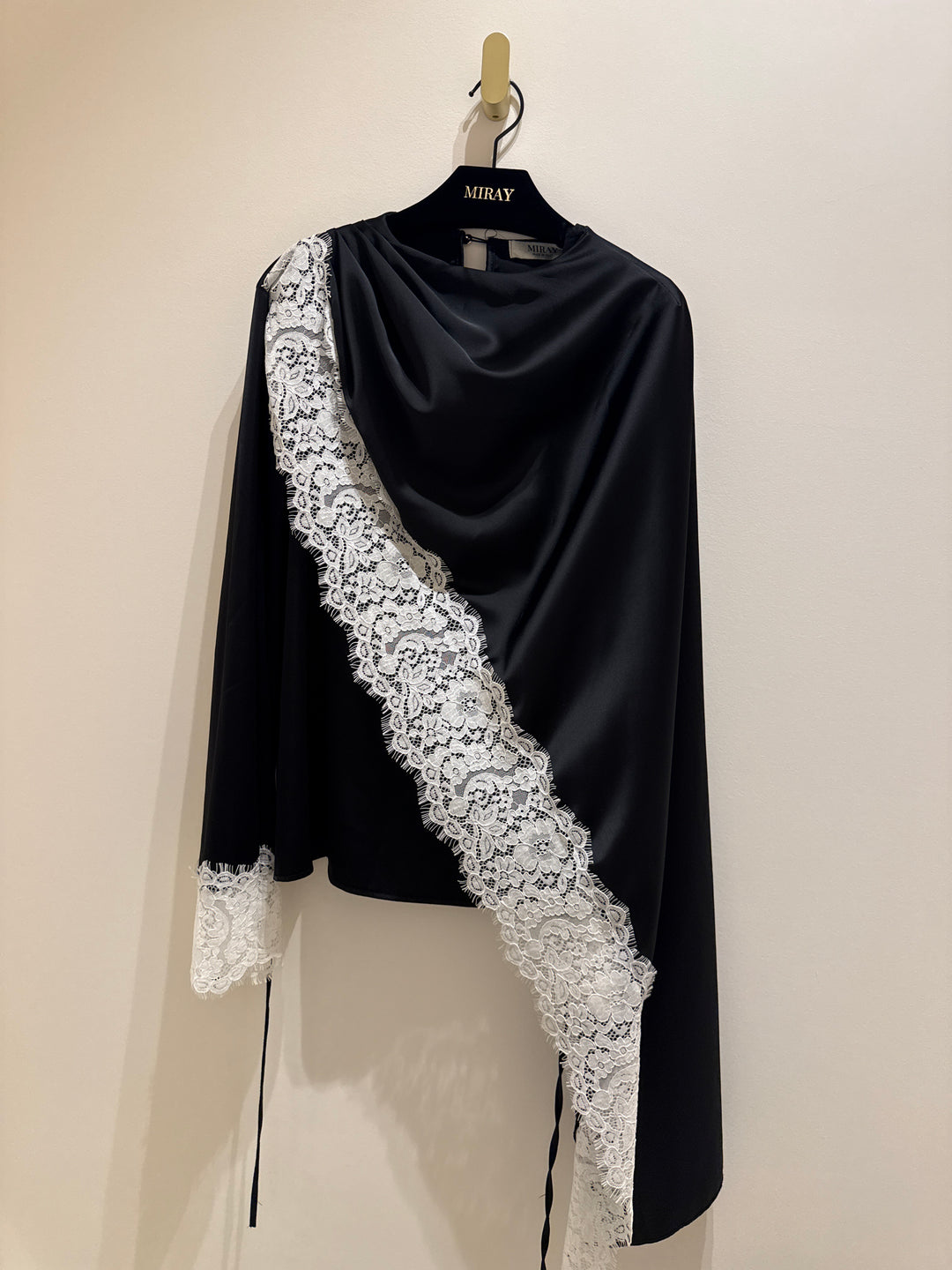 Asymmetrical Vintage Lace Top