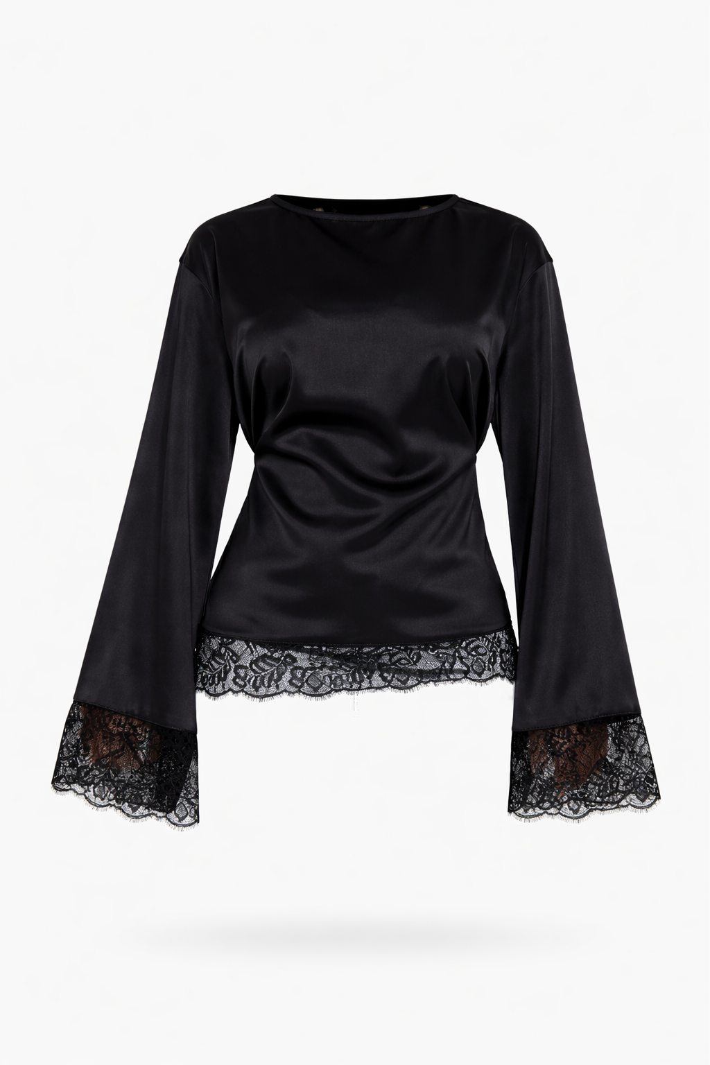 Starlight Lace Satin Top