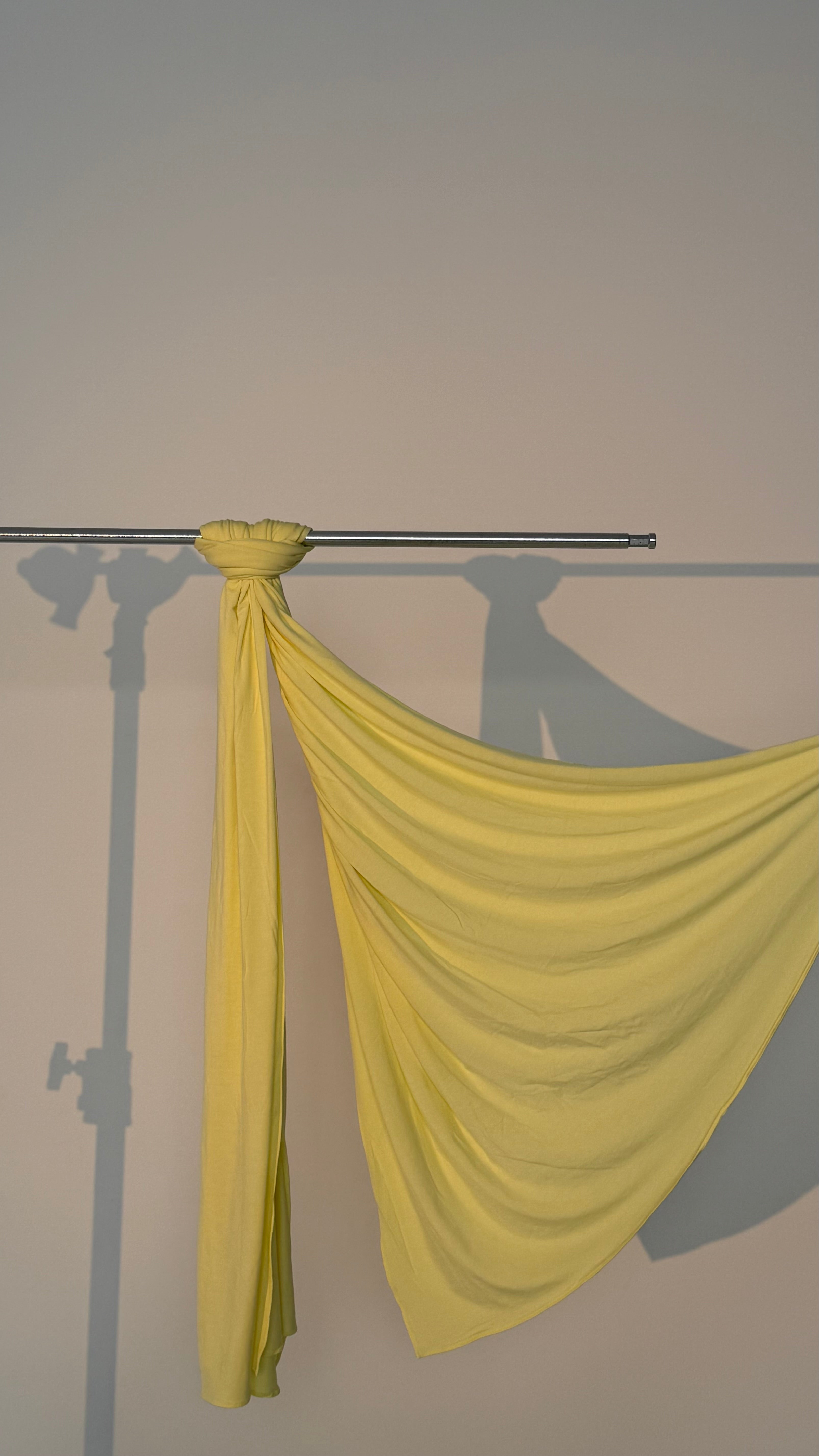 Lemon Yellow Jersey Hijab