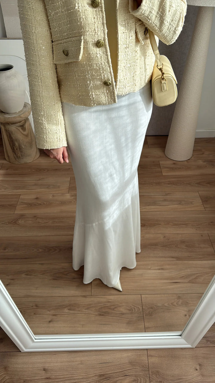 Linen Mermaid Skirt