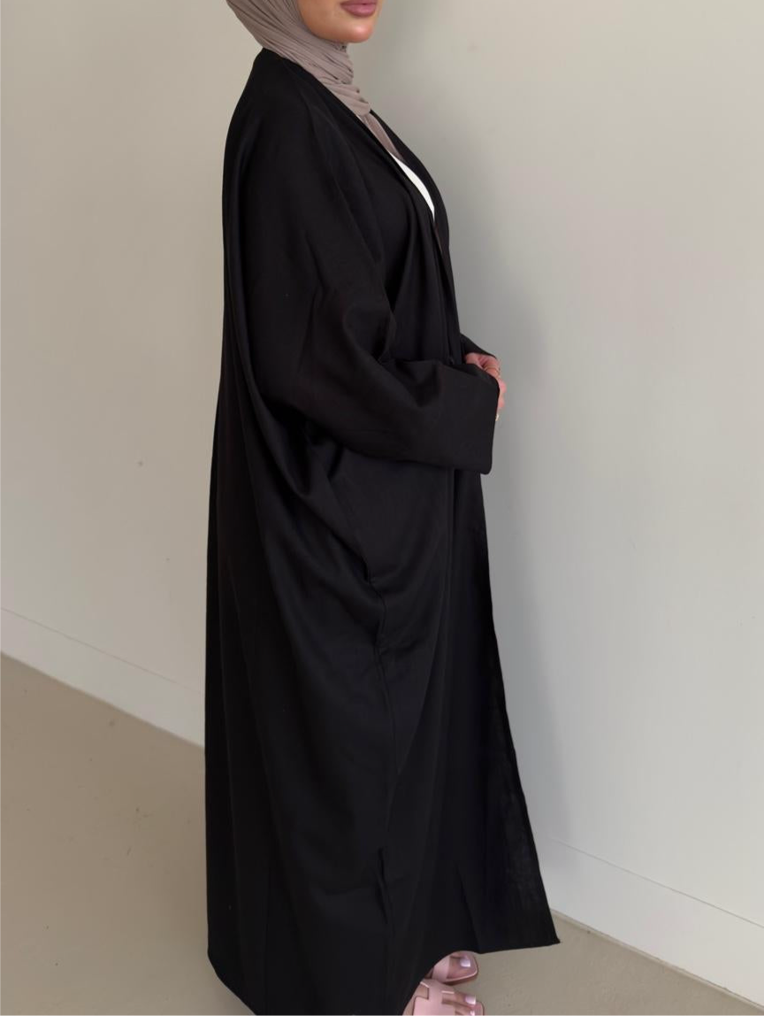Dubai Linen Abaya