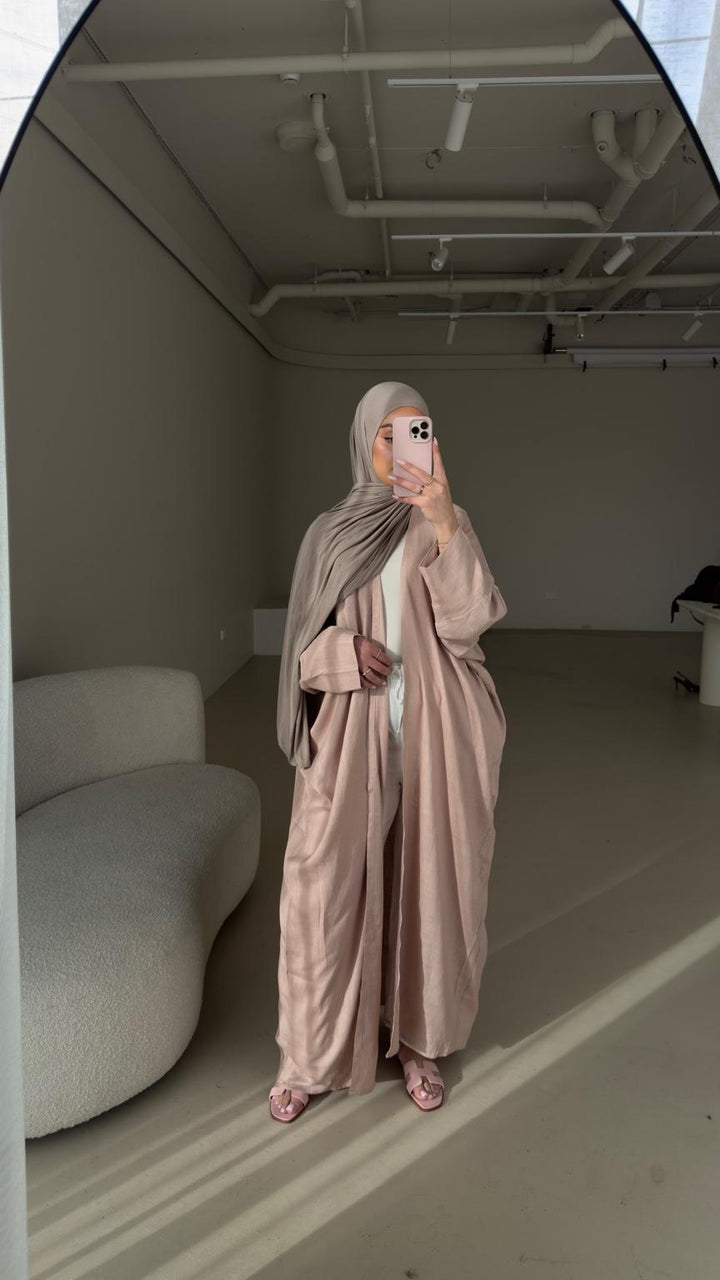 Dubai Linen Abaya