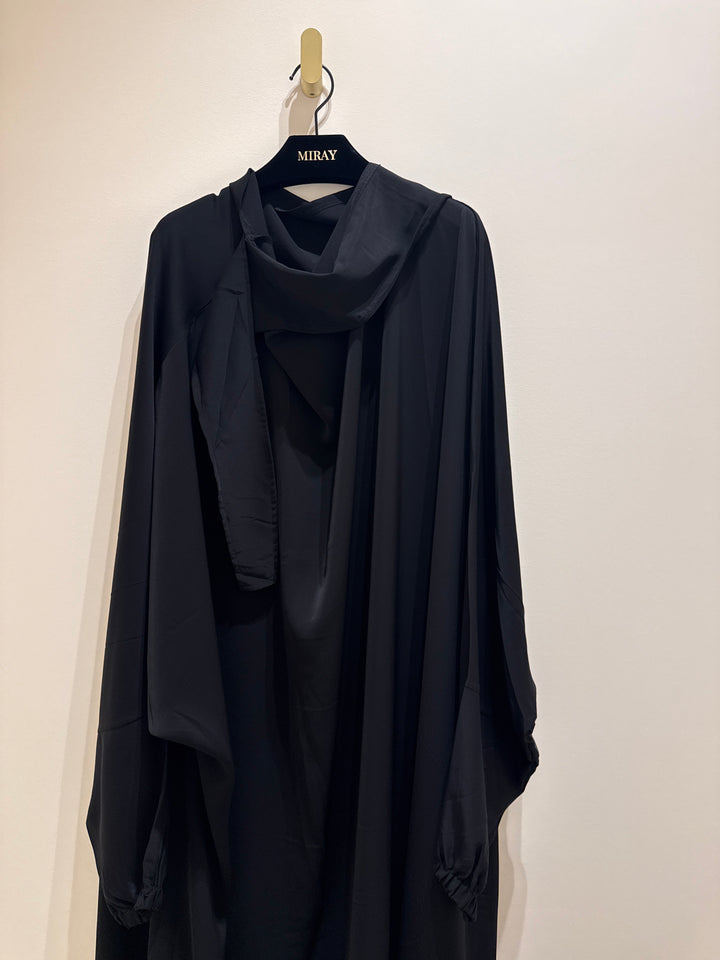 Khimar Butter Abaya (Cuffed Sleeves)