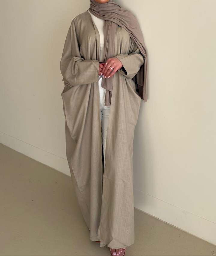 Dubai Linen Abaya