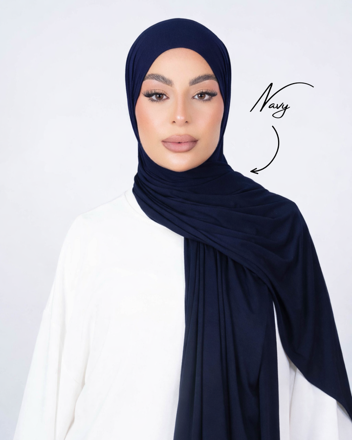 Bamboo Jersey Hijab