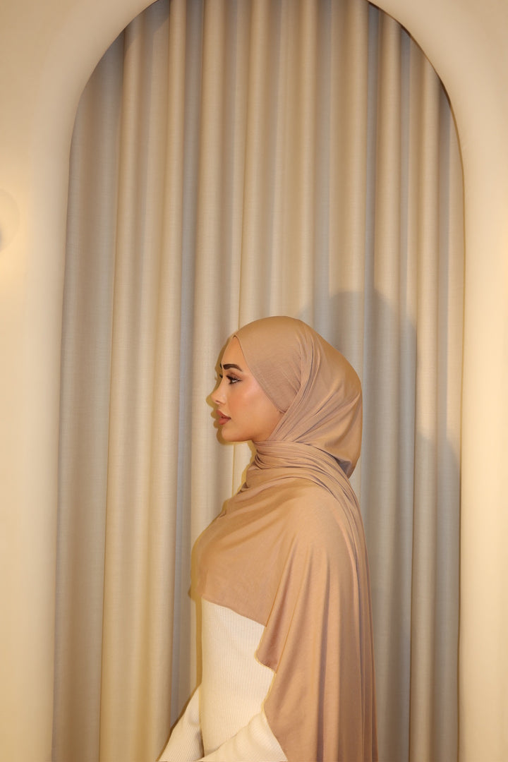 Tie-back Butter Jersey Hijab