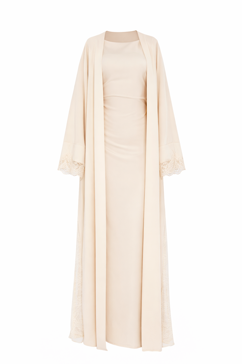 Rouge Elise Lace Abaya Set