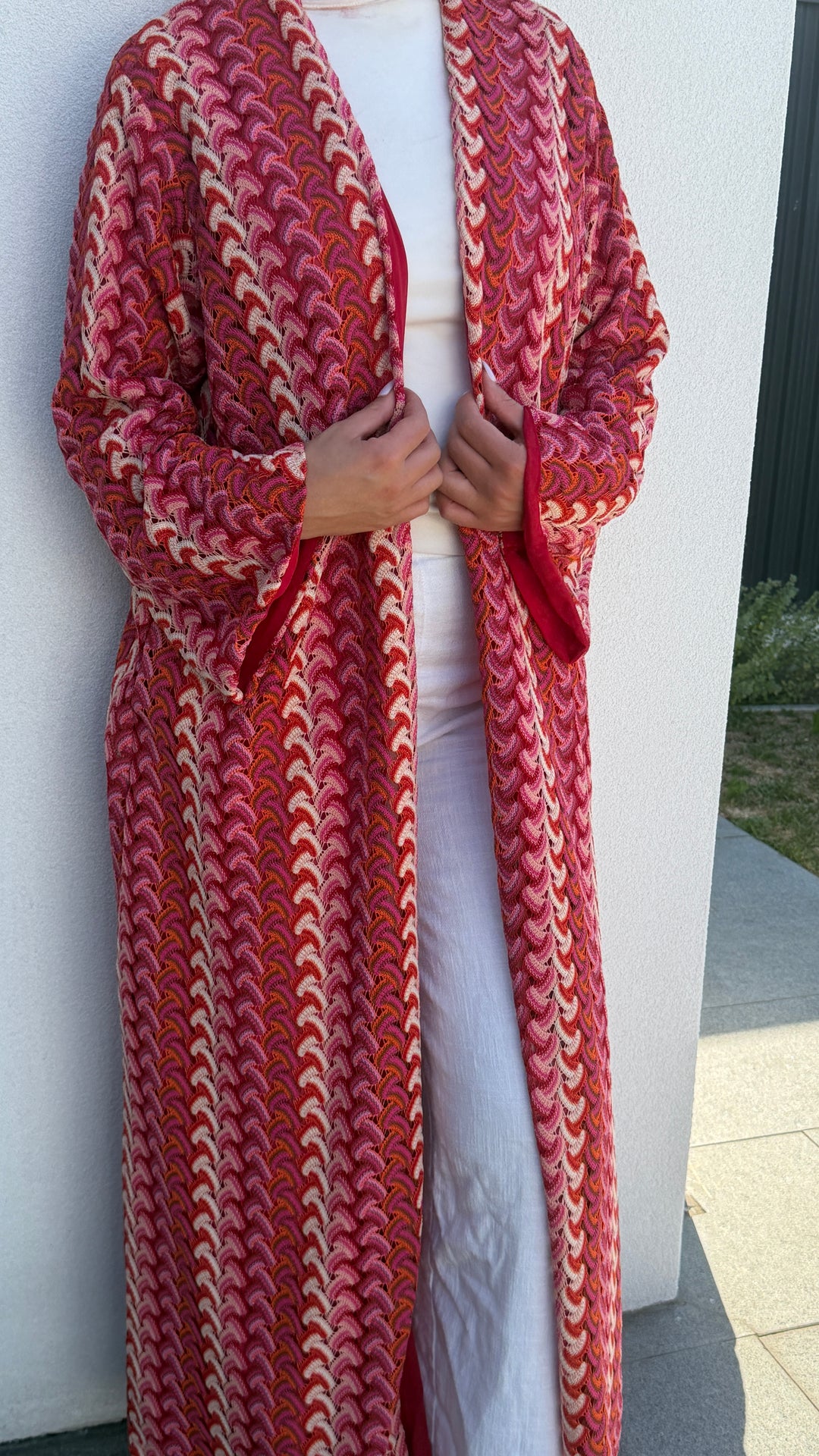 Sunset weave Abaya