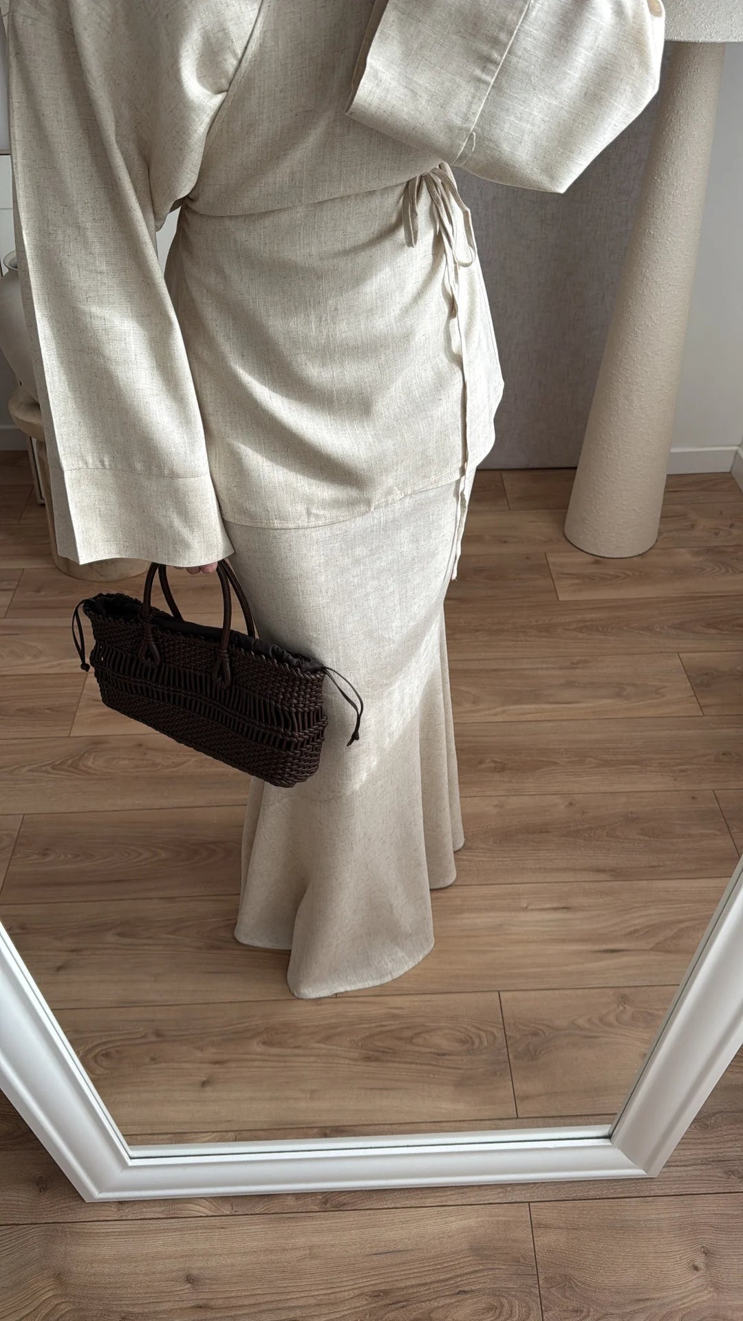 Linen Mermaid Skirt