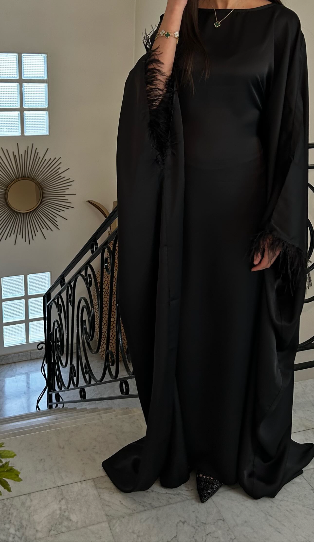KATTAN BUTTERFLY ABAYA