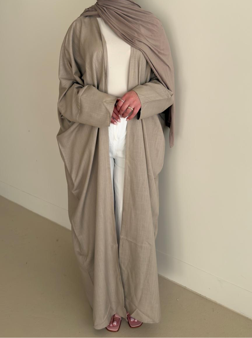 Dubai Linen Abaya