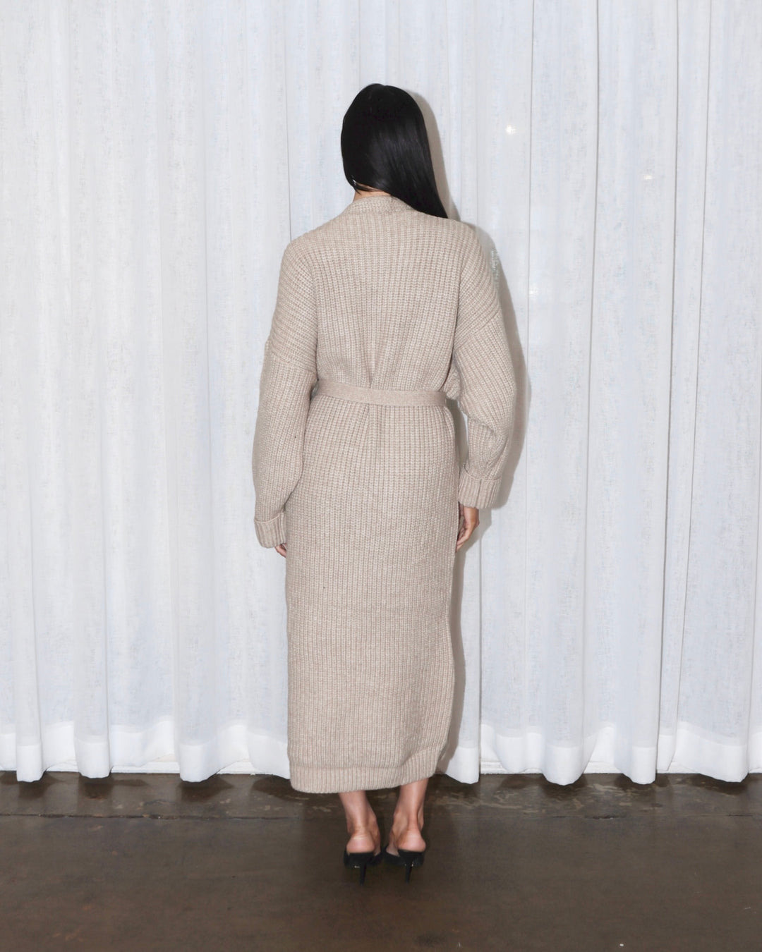 Oversized Knit Cardigan