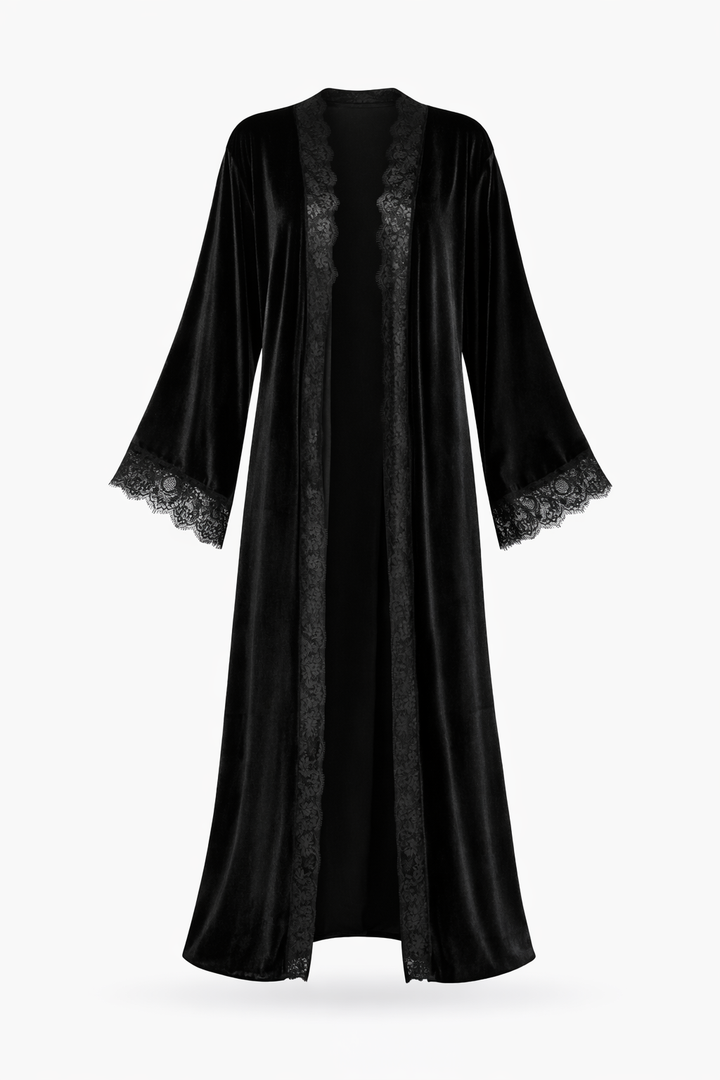 Velvet and Vine Lace Abaya