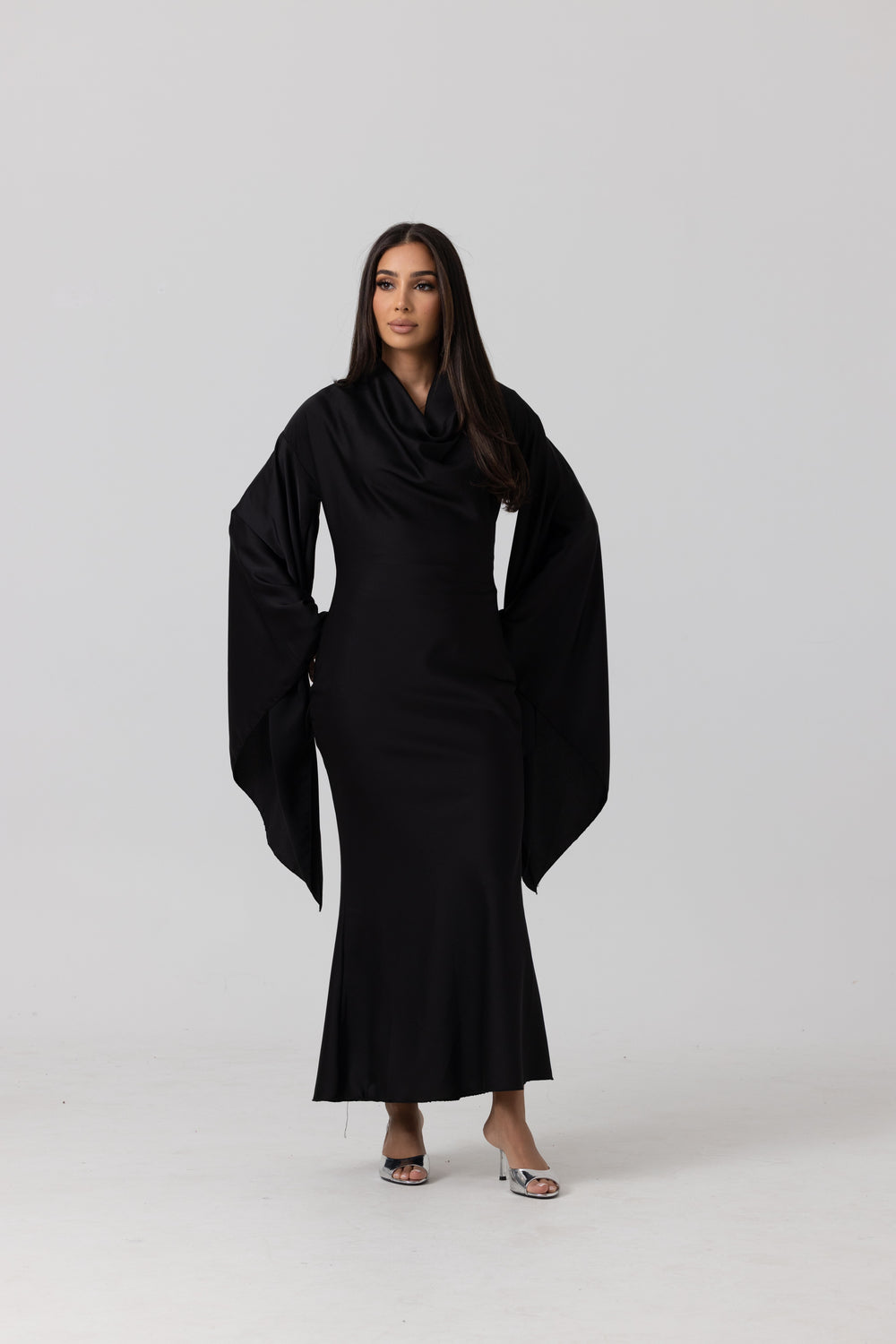 VENICE DRESS — BLACK