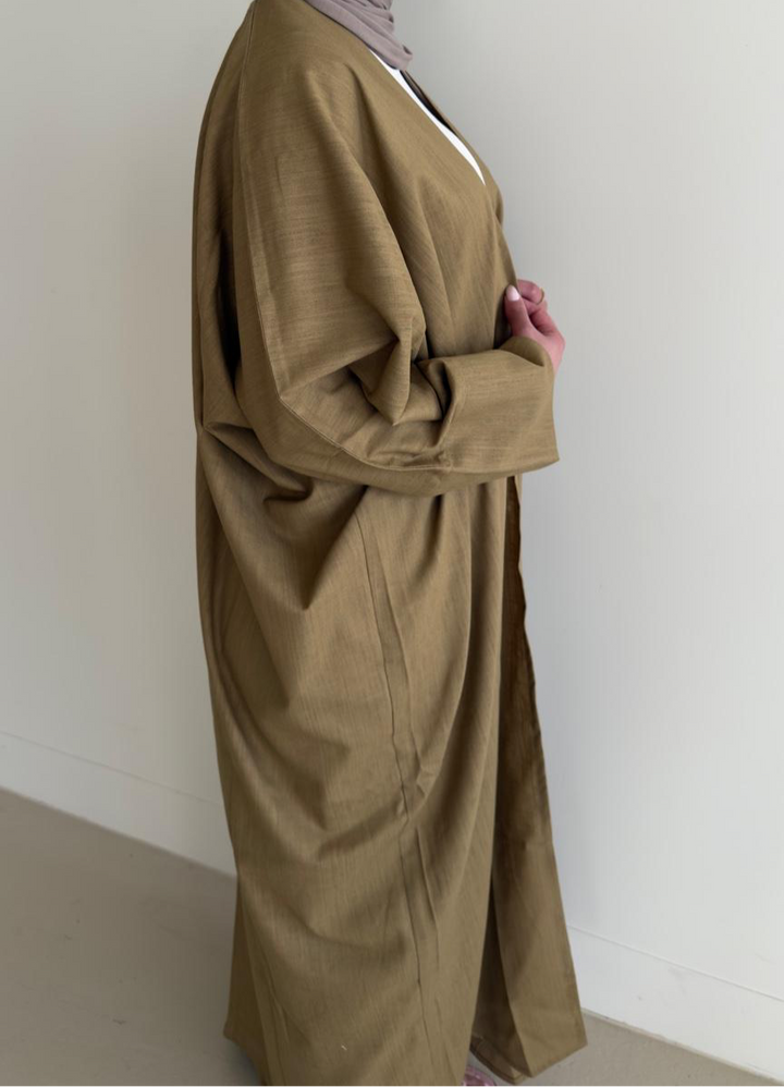 Dubai Linen Abaya