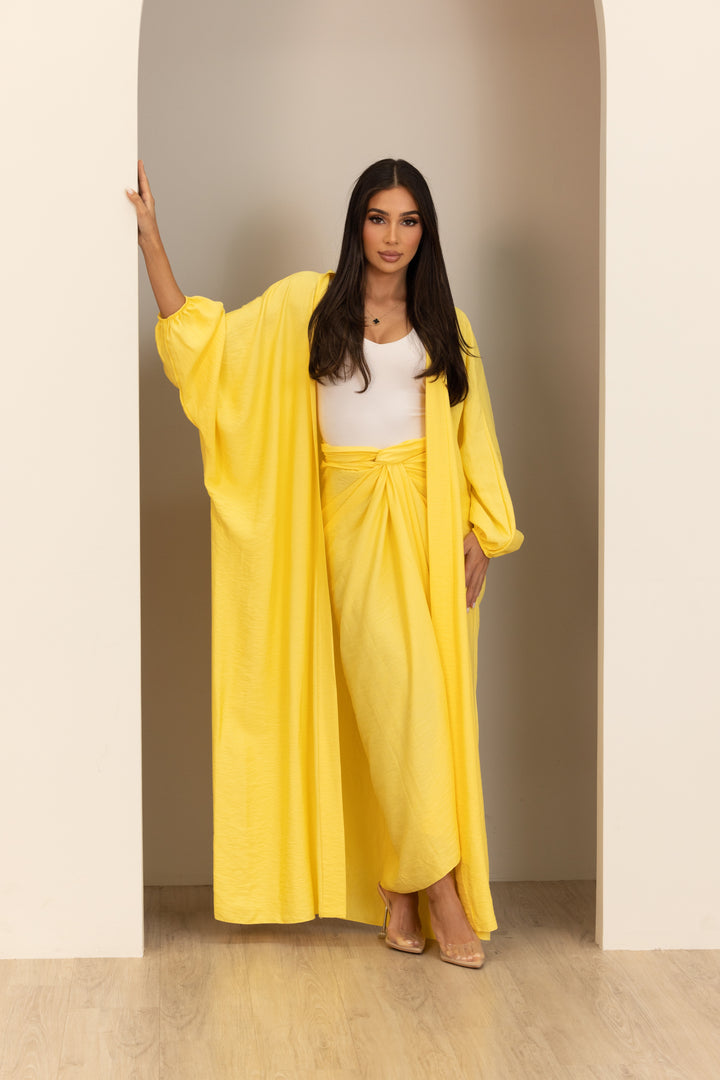 Petal Abaya Set (PRE-ORDER)