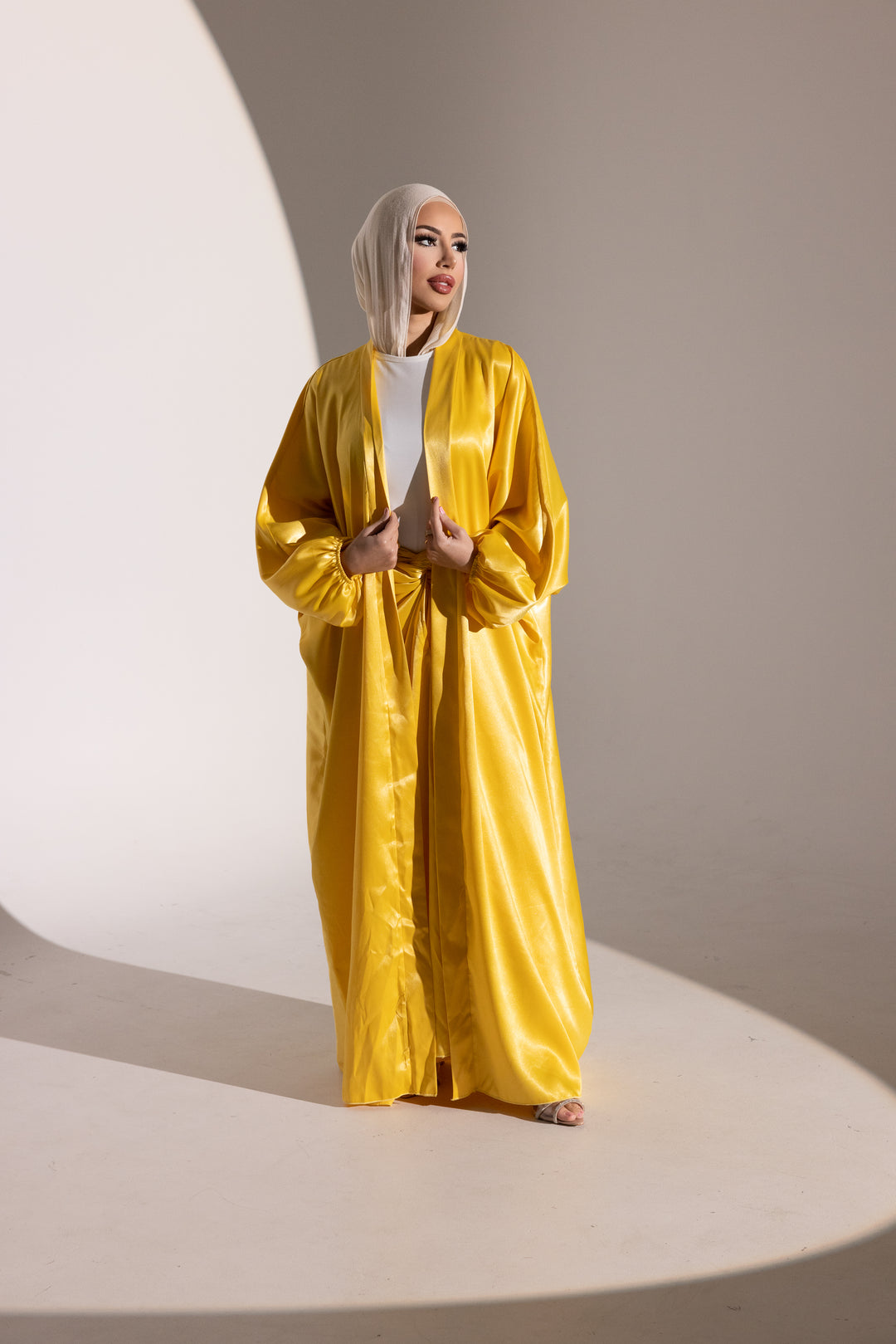 Petal Abaya- Satin
