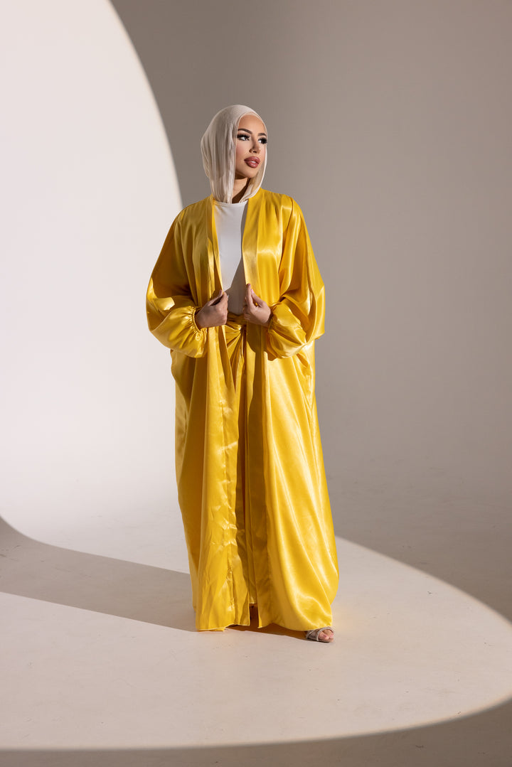 Petal Abaya- Satin
