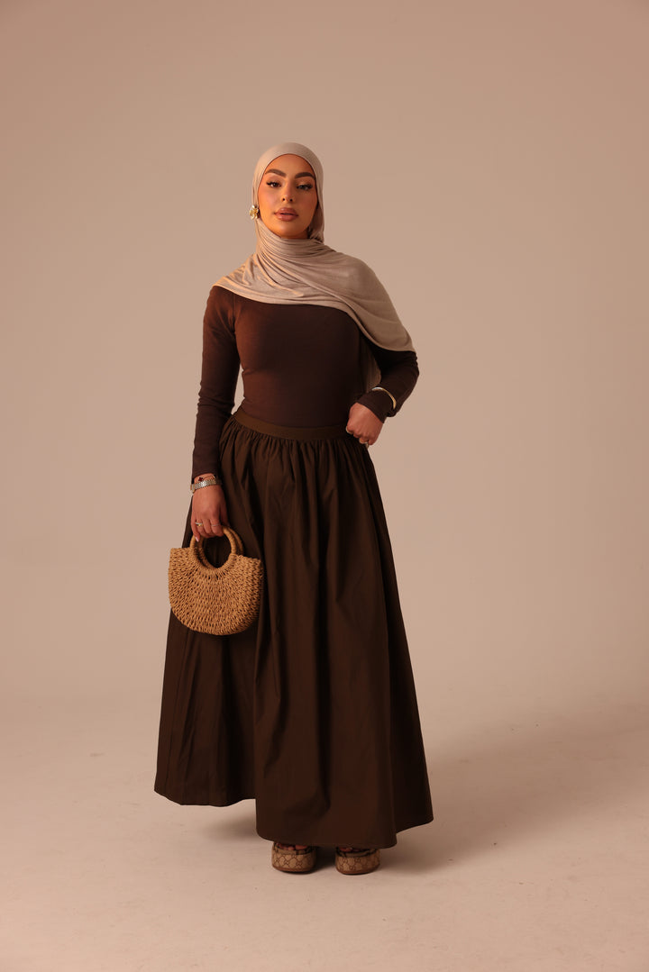 Paris Poplin Skirt