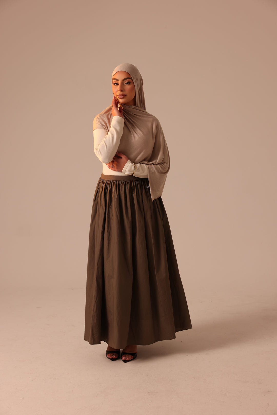Paris Poplin Skirt
