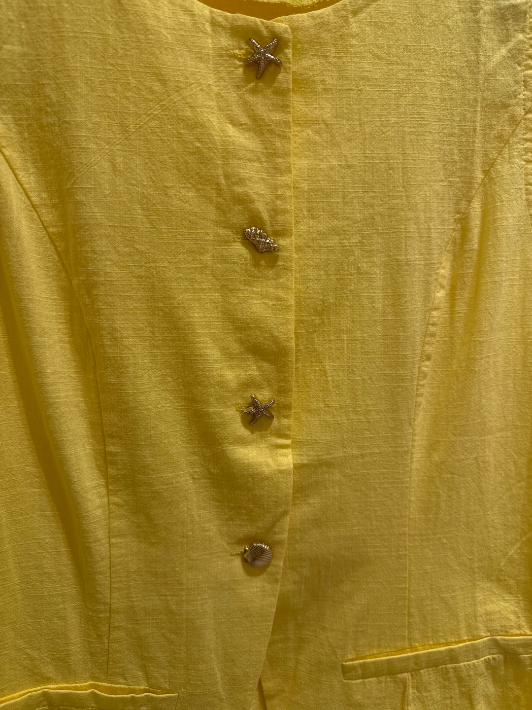Beach Linen Vest