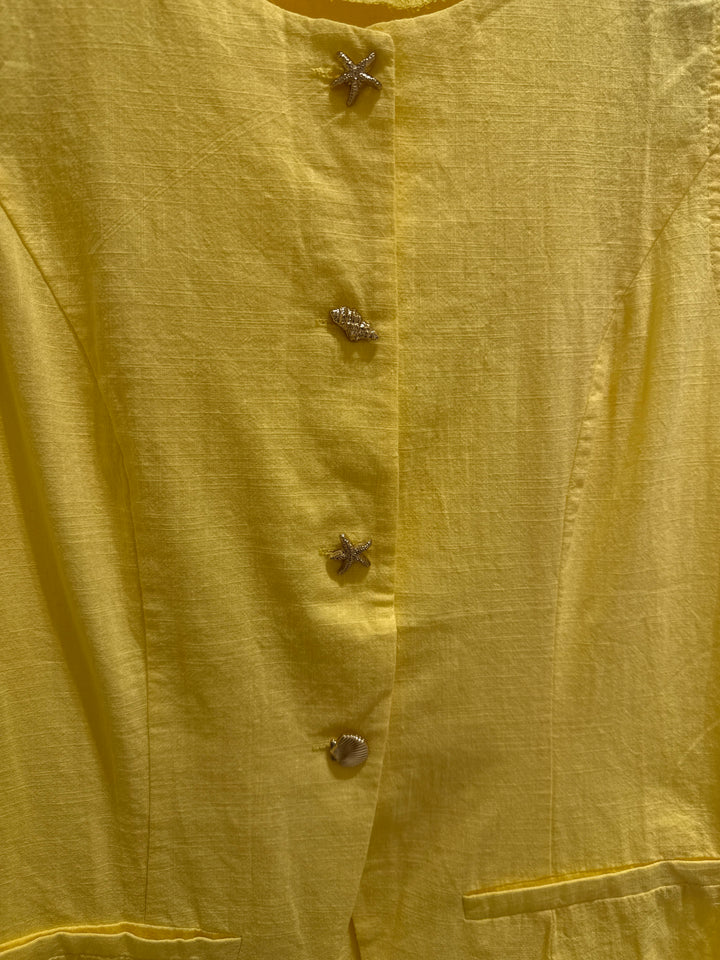 Beach Linen Vest