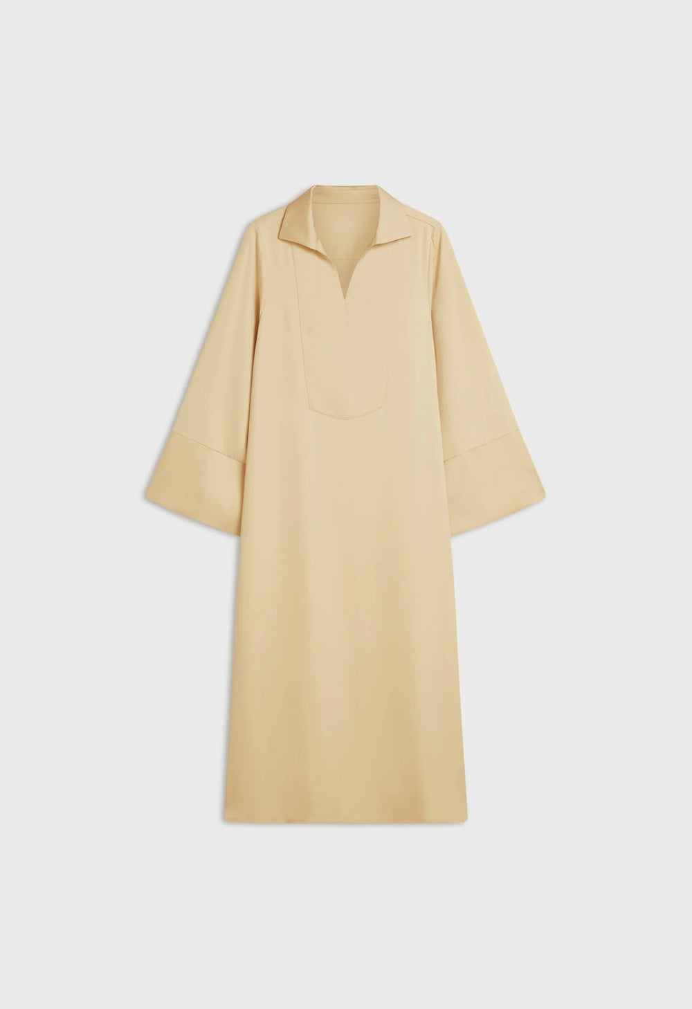 Monaco Abaya Dress (PRE-ORDER) — Butter yellow