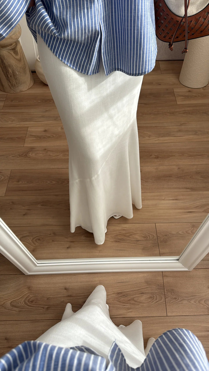 Linen Mermaid Skirt