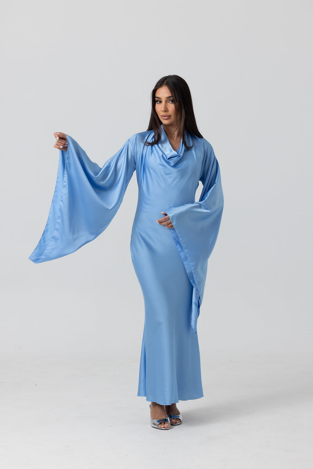 VENICE DRESS — SKY BLUE