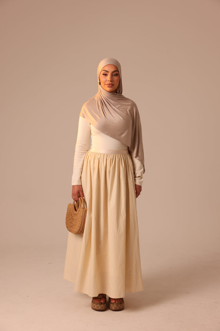 Paris Poplin Skirt