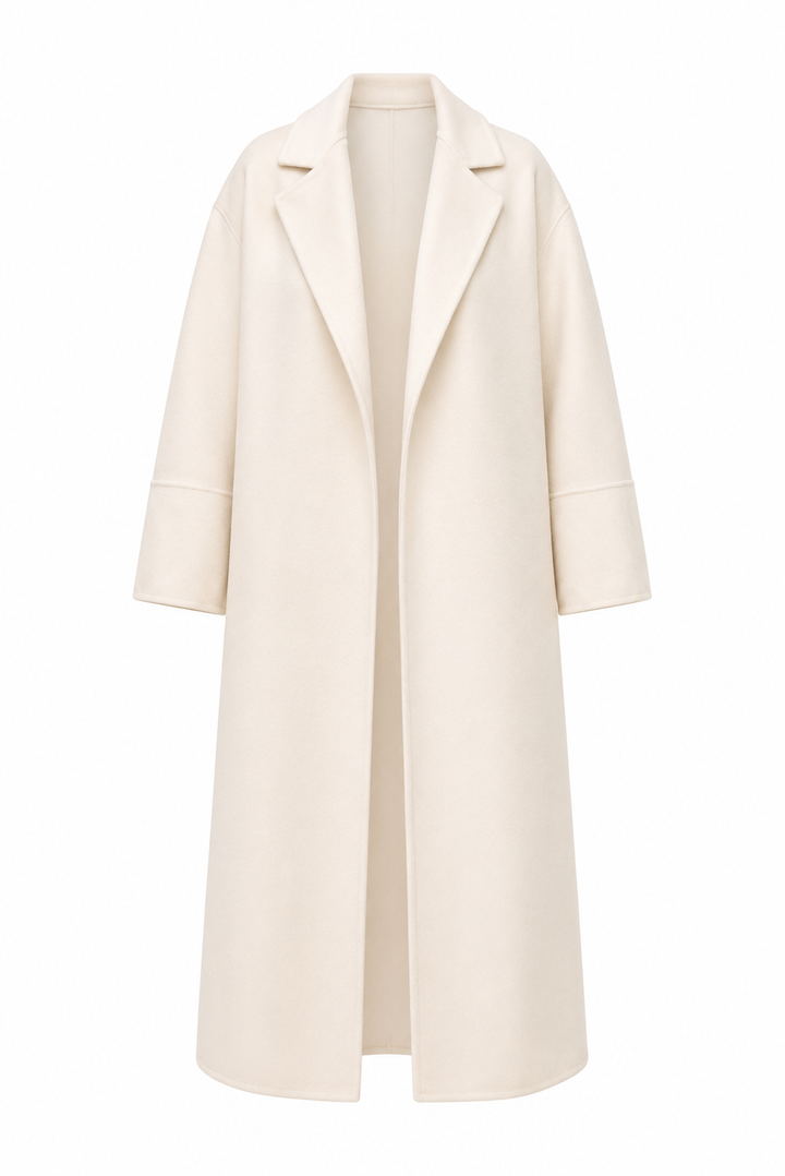 Prague Wool Blend Wrap Coat