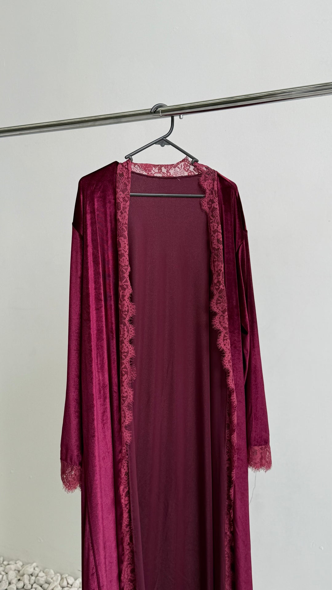 Velvet and Vine Lace Abaya