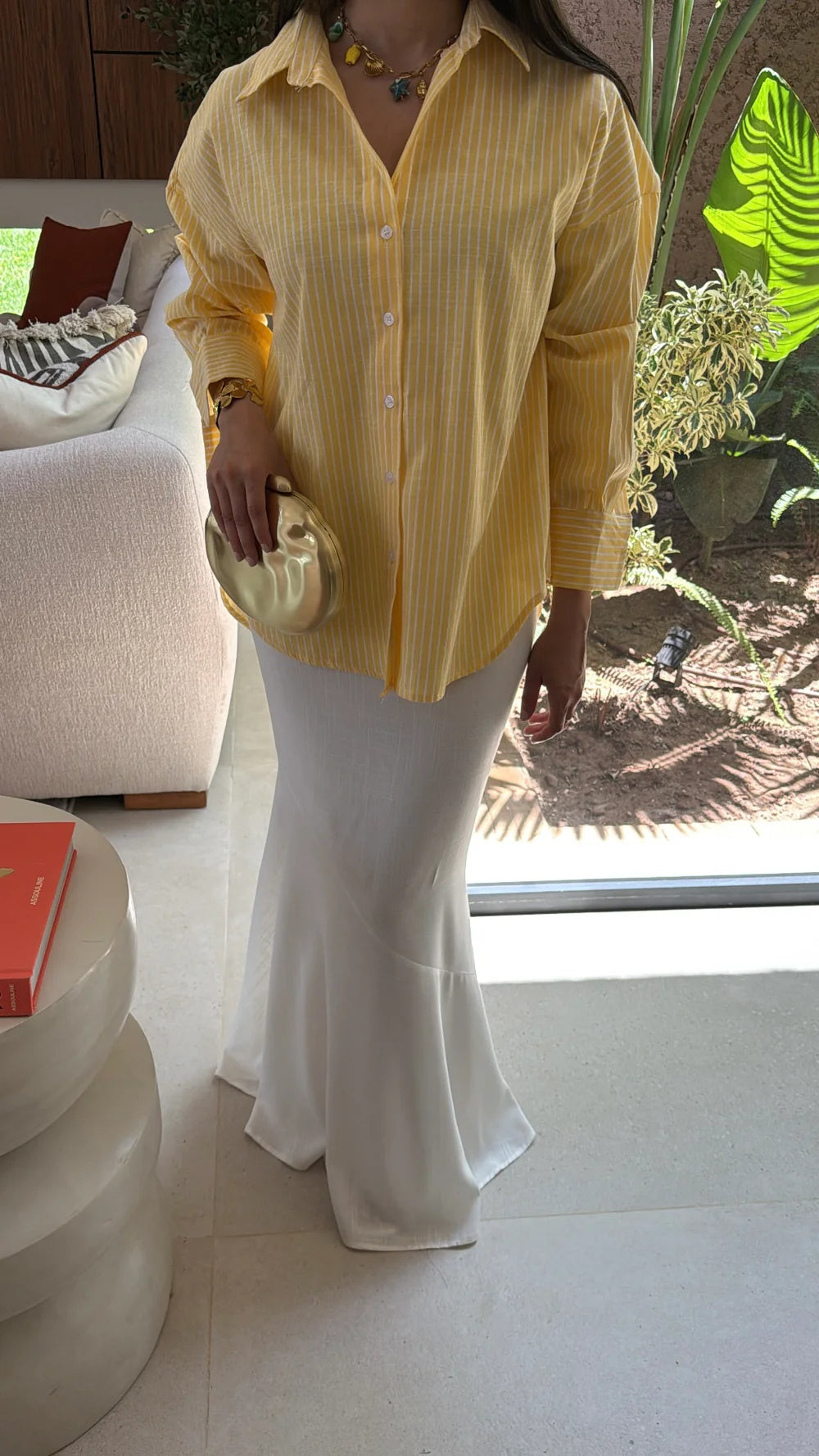 Linen Mermaid Skirt