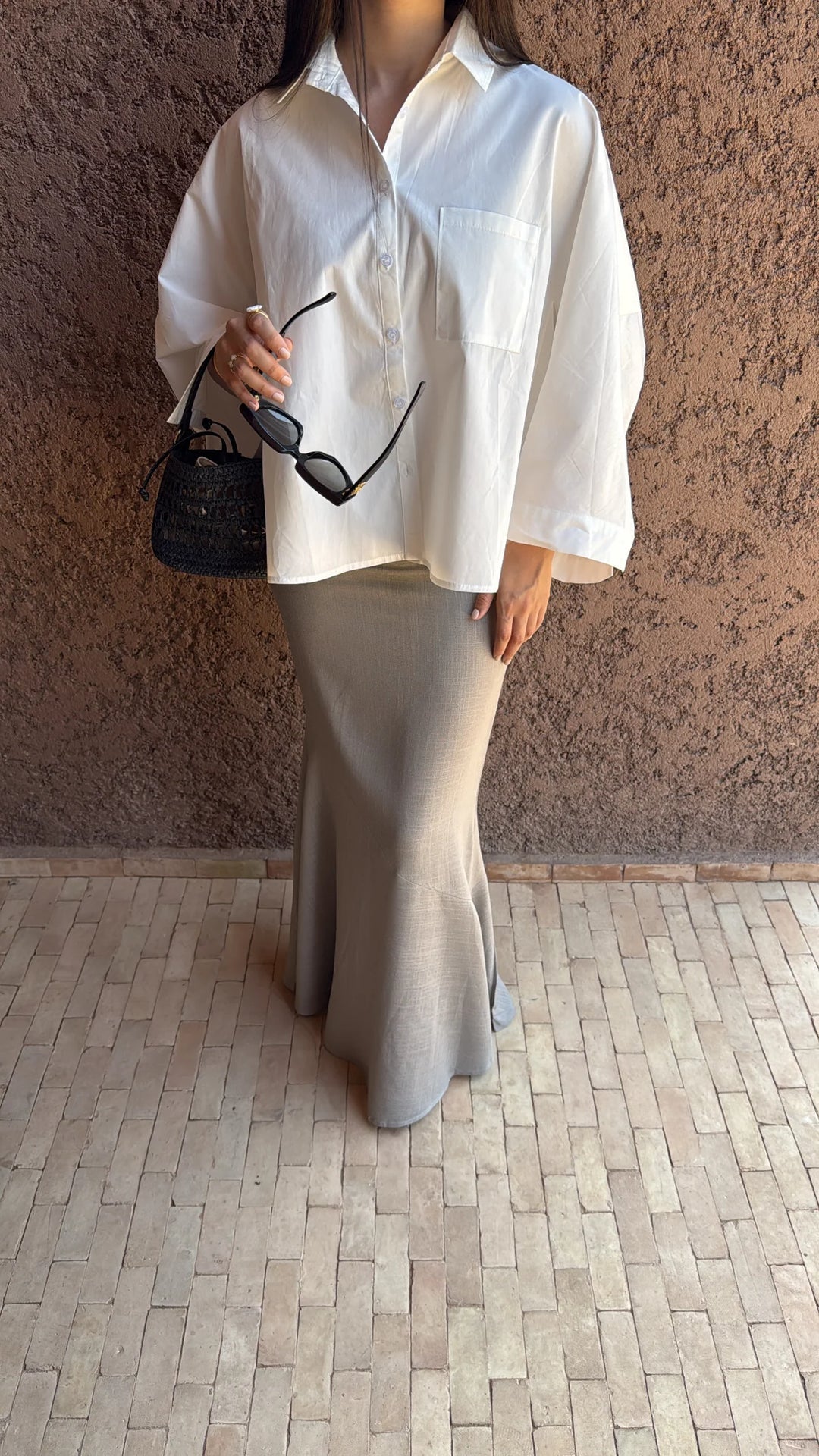 Linen Mermaid Skirt