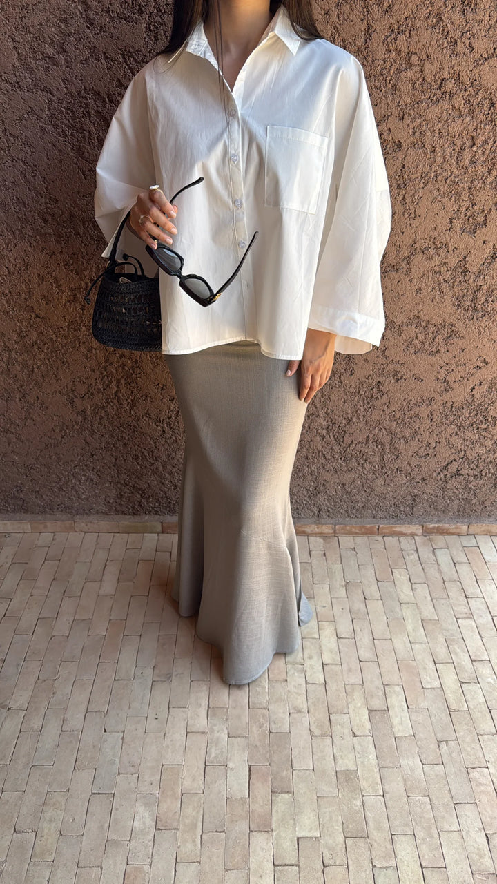 Linen Mermaid Skirt
