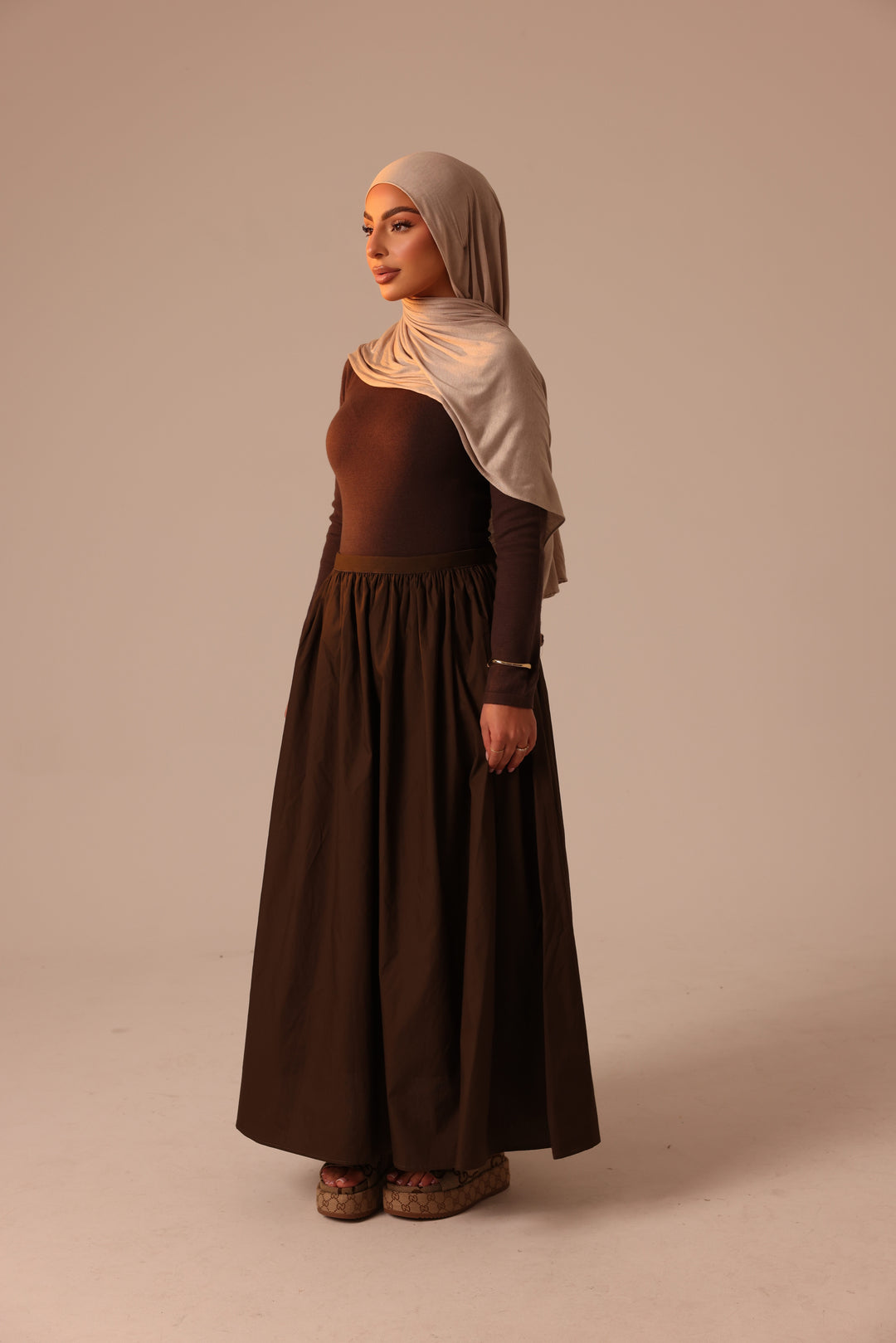 Paris Poplin Skirt