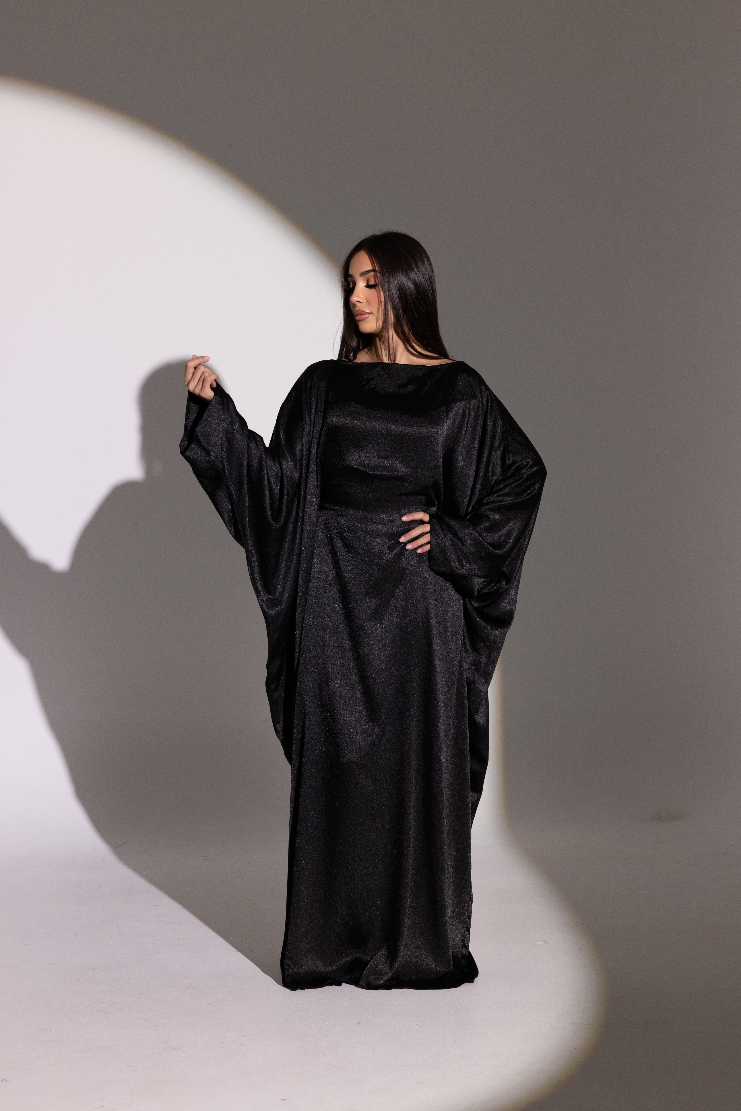Shimmer Butterfly Abaya