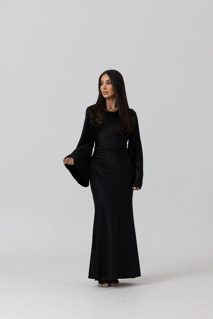 MILAN CORSET TIE DRESS