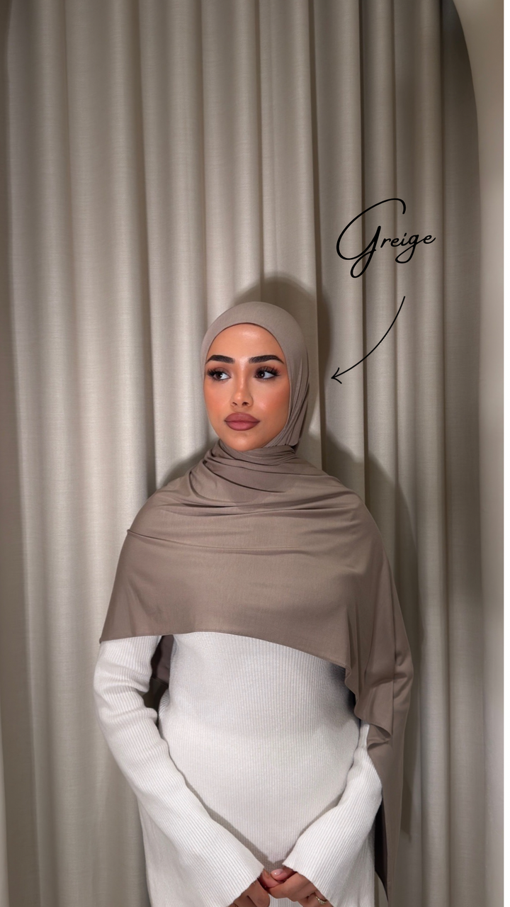 Butter Jersey Hijab
