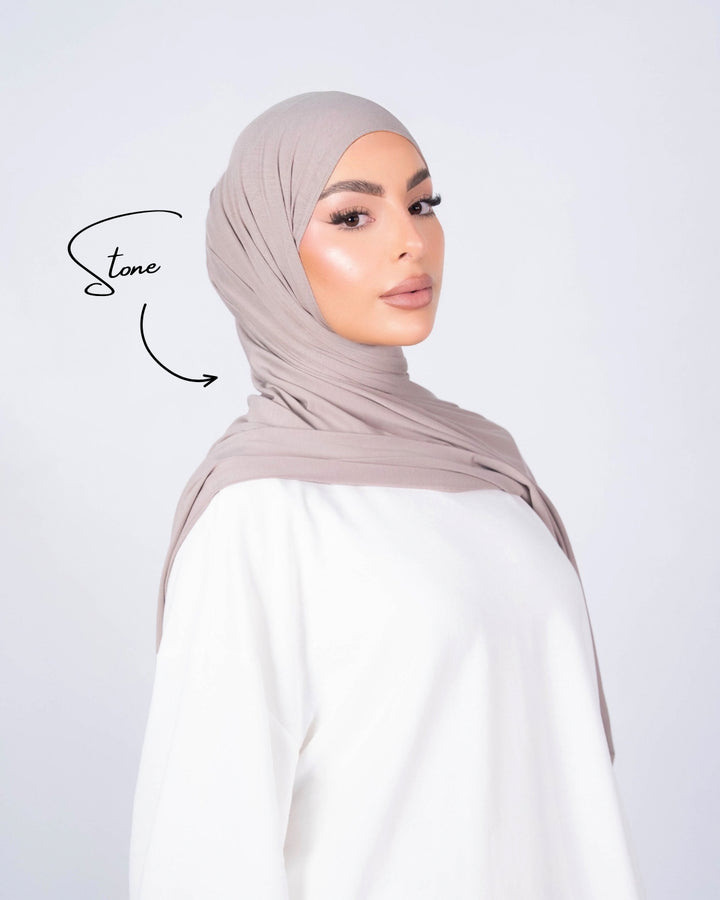 Bamboo Jersey Hijab