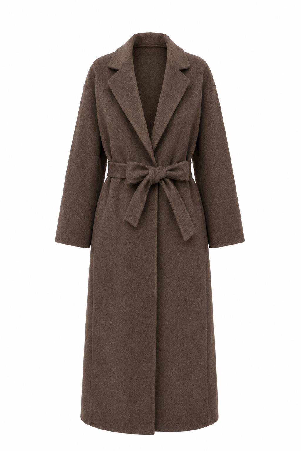 Prague Wool Blend Wrap Coat