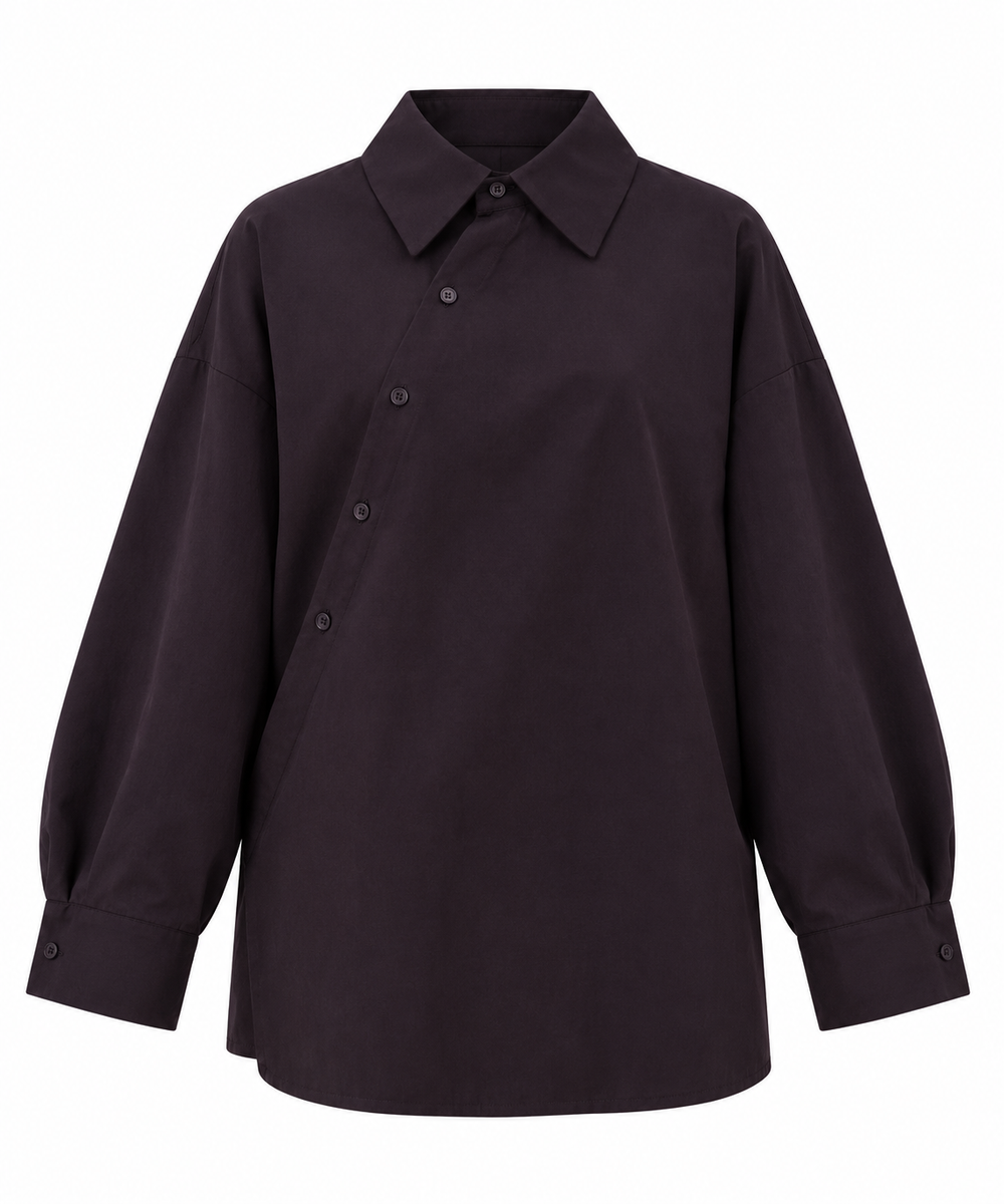 OVERSIZED COTTON BUTTONED SHIRT