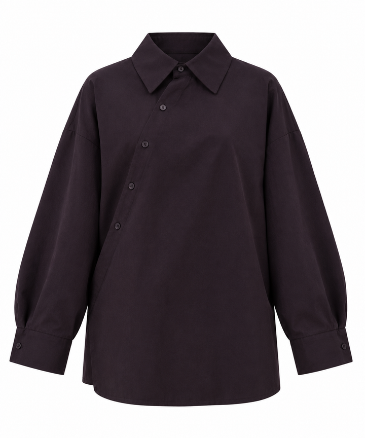 OVERSIZED COTTON BUTTONED SHIRT