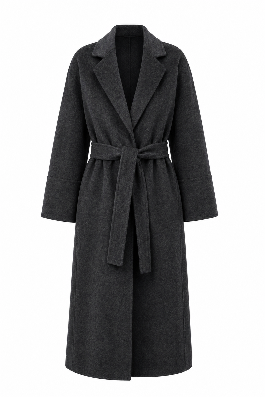Prague Wool Blend Wrap Coat