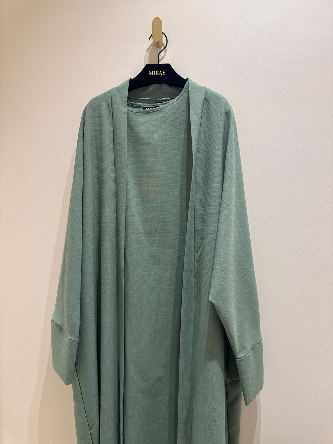 Linen 2 piece Abaya (Oversized)