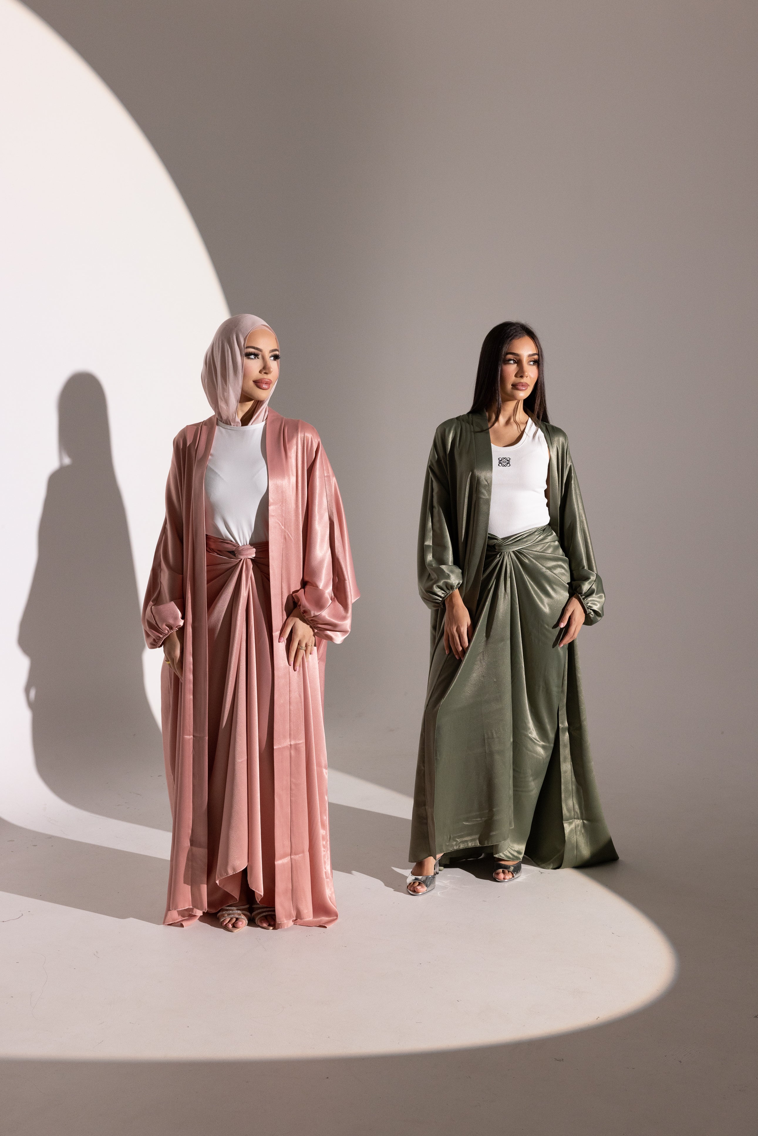 Petal Abaya- Satin