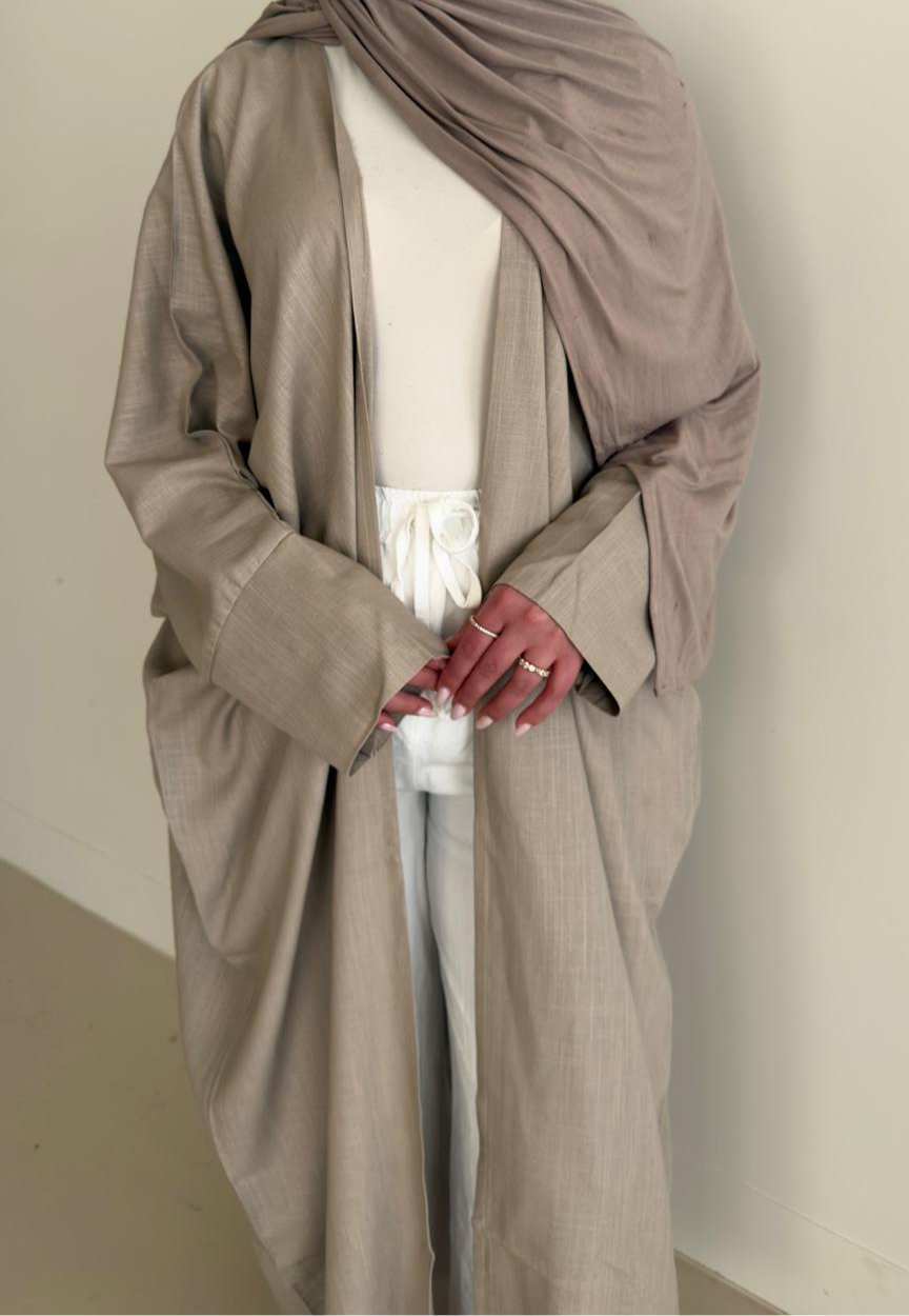 Dubai Linen Abaya
